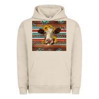 Pigment French Oak western sunflowers gemstone heifer Urban Hoodie - Jasminsmagicworld
