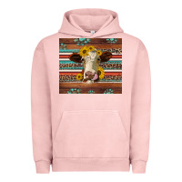 Pigment Salmon western sunflowers gemstone heifer Urban Hoodie - Jasminsmagicworld