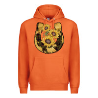 Carrot horseshoe sunflower camouflage Premium Hoodie - AdoDesignShop