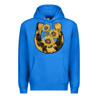True Royal horseshoe sunflower camouflage Premium Hoodie - AdoDesignShop