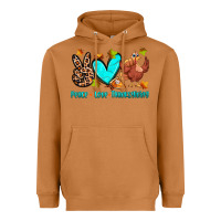 Meerkat peace love thanksgiving Heavyweight Hoodie - Zillion Design Studio