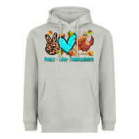 Moon Dust peace love thanksgiving Heavyweight Hoodie - Zillion Design Studio