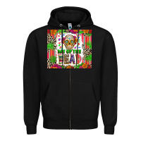 Black Day of the dead Zipper Hoodie - RanaPortraitStore