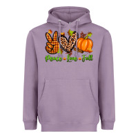Lavender peace love fall Heavyweight Hoodie - Zillion Design Studio
