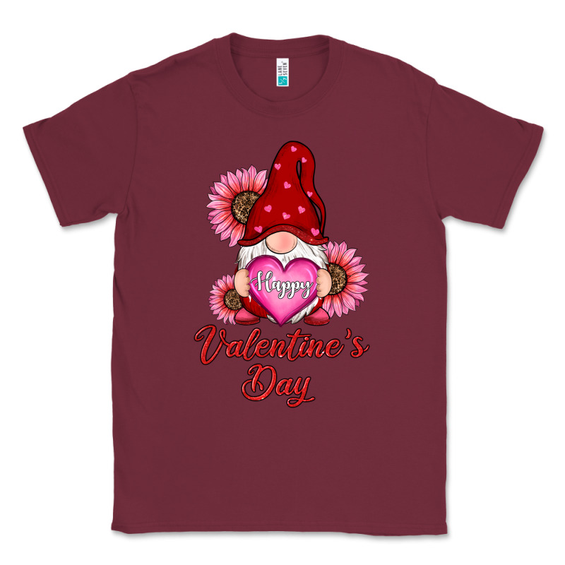 Happy Valentines Day Gnomes With Sunflower Classic Tee by RanaPortraitStore | Teevron
