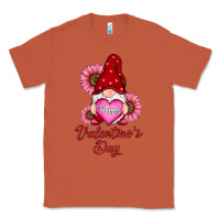 Copper happy valentines day gnomes with sunflower Classic Tee - RanaPortraitStore