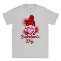 Moon Dust happy valentines day gnomes with sunflower Classic Tee - RanaPortraitStore