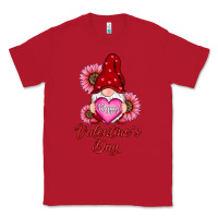 Red happy valentines day gnomes with sunflower Classic Tee - RanaPortraitStore