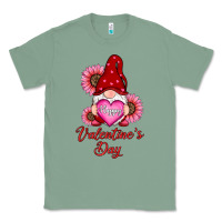 Sage happy valentines day gnomes with sunflower Classic Tee - RanaPortraitStore