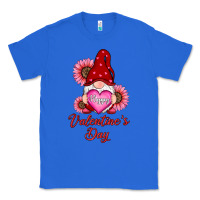 True Royal happy valentines day gnomes with sunflower Classic Tee - RanaPortraitStore