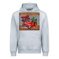 Heather Grey merry Christmas truck Urban Hoodie - Jasminsmagicworld