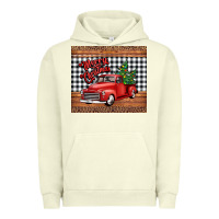 Pigment Pistachio merry Christmas truck Urban Hoodie - Jasminsmagicworld