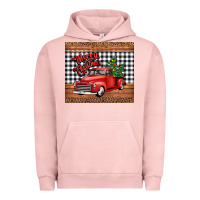 Pigment Salmon merry Christmas truck Urban Hoodie - Jasminsmagicworld