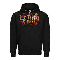 Black Latina vibes Zipper Hoodie - RanaPortraitStore