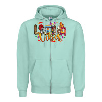 Seafoam Latina vibes Zipper Hoodie - RanaPortraitStore