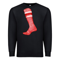 Black red sock fa element Premium Sweatshirt - FaDigitalArtStudio