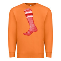 Carrot red sock fa element Premium Sweatshirt - FaDigitalArtStudio
