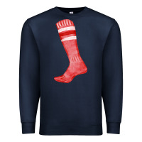 Navy red sock fa element Premium Sweatshirt - FaDigitalArtStudio