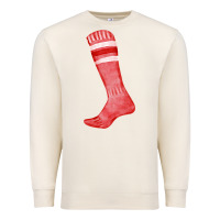 Sandshell red sock fa element Premium Sweatshirt - FaDigitalArtStudio