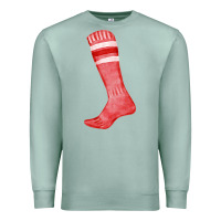 Seafoam red sock fa element Premium Sweatshirt - FaDigitalArtStudio