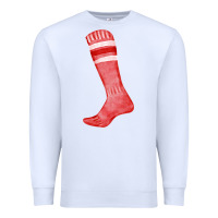 White red sock fa element Premium Sweatshirt - FaDigitalArtStudio