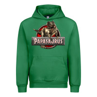 Emerald Papasaurus T-Rex Urban Hoodie - LillyAllenDesigns