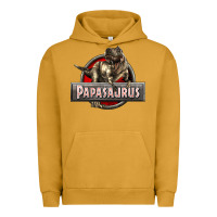 Pigment Peanut Butter Papasaurus T-Rex Urban Hoodie - LillyAllenDesigns