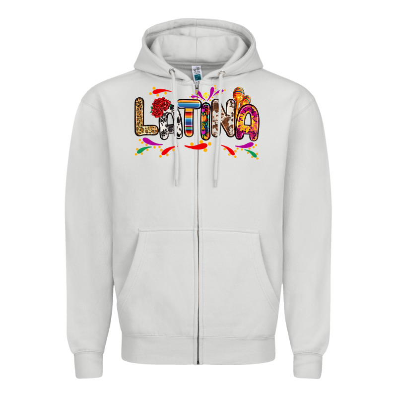 Latina Zipper Hoodie by RanaPortraitStore | Teevron