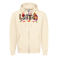Sandshell Latina Zipper Hoodie - RanaPortraitStore