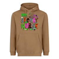 Toasted Coconut one spooky nurse Heavyweight Hoodie - Zillion Design Studio