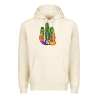 Tofu horseshoe halloween cactus Premium Hoodie - AdoDesignShop