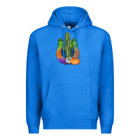 True Royal horseshoe halloween cactus Premium Hoodie - AdoDesignShop