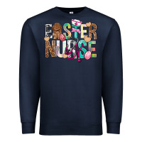 Navy Easter Nurse Easter Day Premium Sweatshirt - Neo Western