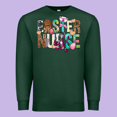 Easter Nurse Easter Day Premium Sweatshirt Designed By Neo Western