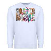 White Easter Nurse Easter Day Premium Sweatshirt - Neo Western