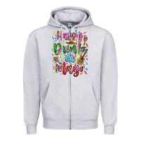 Heather Grey Happy drinko de mayo Zipper Hoodie - RanaPortraitStore