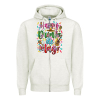 Oatmeal Heather Happy drinko de mayo Zipper Hoodie - RanaPortraitStore