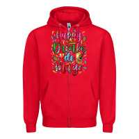 Red Happy drinko de mayo Zipper Hoodie - RanaPortraitStore