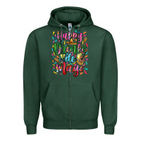 Sports Green Happy drinko de mayo Zipper Hoodie - RanaPortraitStore