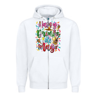 White Happy drinko de mayo Zipper Hoodie - RanaPortraitStore