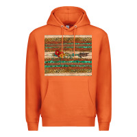 Carrot arrow wooden sunflower Premium Hoodie - Artiststas