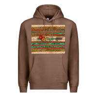 Chestnut arrow wooden sunflower Premium Hoodie - Artiststas