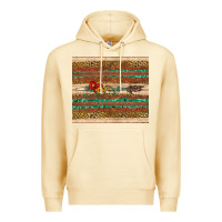 Pina Colada arrow wooden sunflower Premium Hoodie - Artiststas