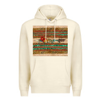 Sandshell arrow wooden sunflower Premium Hoodie - Artiststas