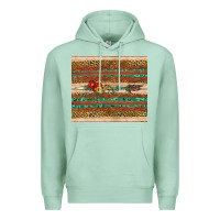 Seafoam arrow wooden sunflower Premium Hoodie - Artiststas
