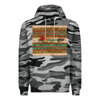 Slate Camo arrow wooden sunflower Premium Hoodie - Artiststas