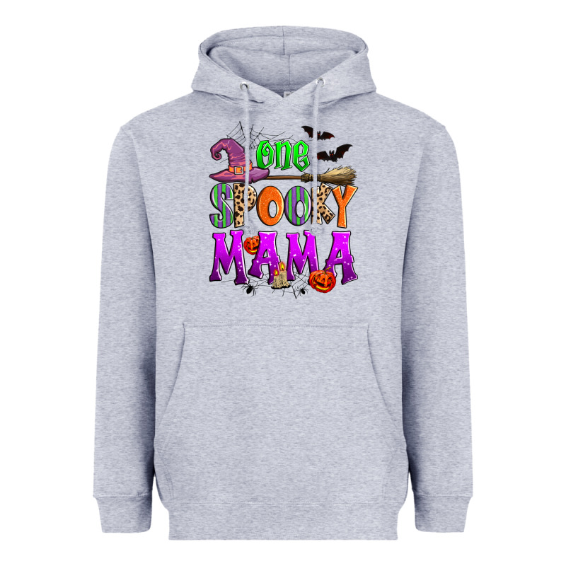 One Spooky Mama Heavyweight Hoodie by Zillion Design Studio | Teevron