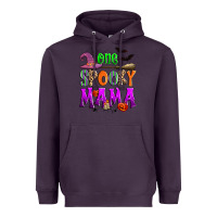 Plum one spooky mama Heavyweight Hoodie - Zillion Design Studio