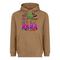 Toasted Coconut one spooky mama Heavyweight Hoodie - Zillion Design Studio