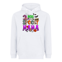 White one spooky mama Heavyweight Hoodie - Zillion Design Studio
